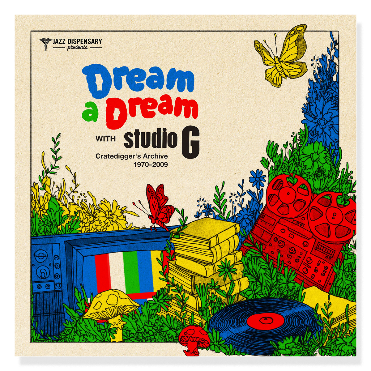 Various Artists - Dream A Dream With Studio G: Cratedigger's Archive (1970-2009) (Red Vinyl) - front cover