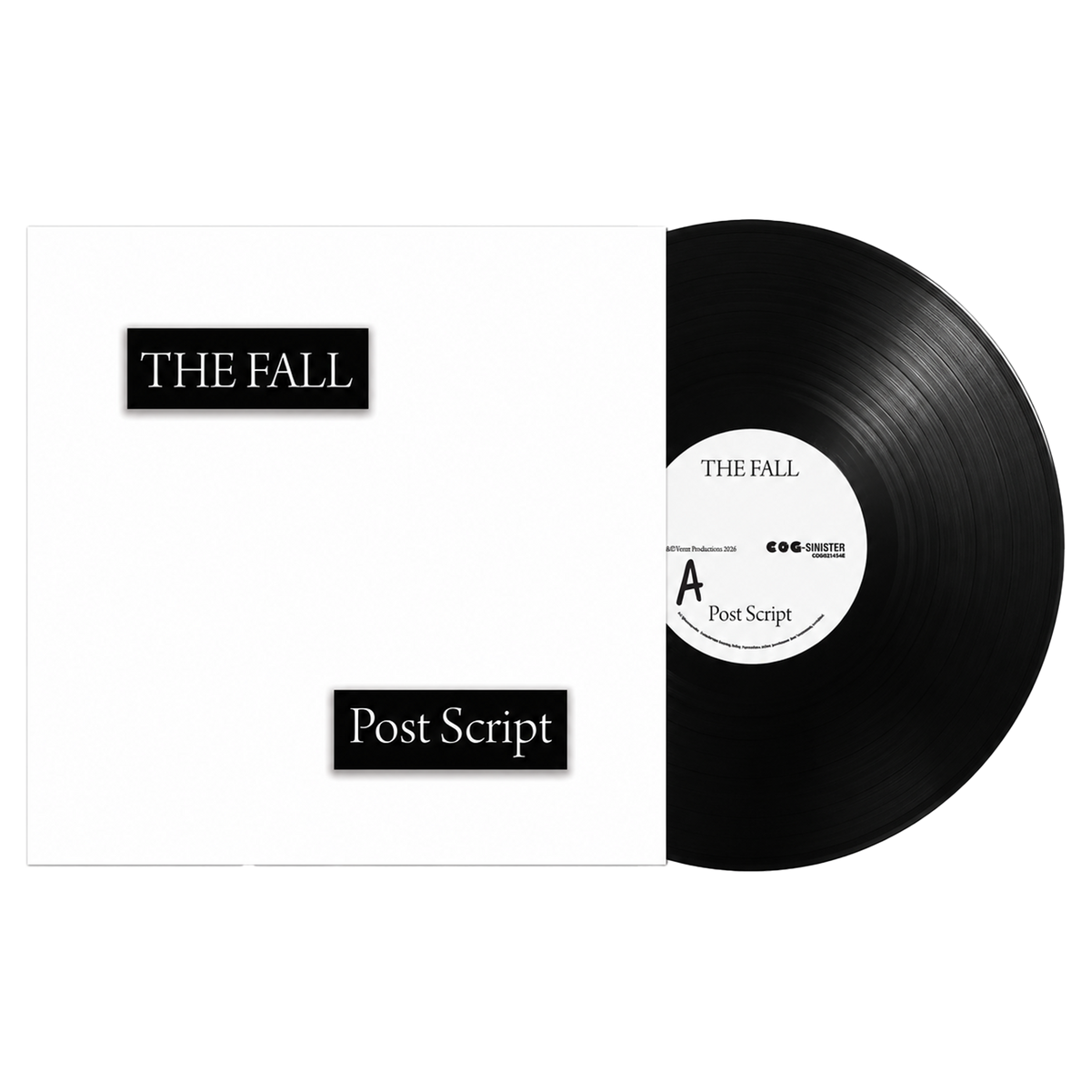 The Fall - Post Script (Black Vinyl)