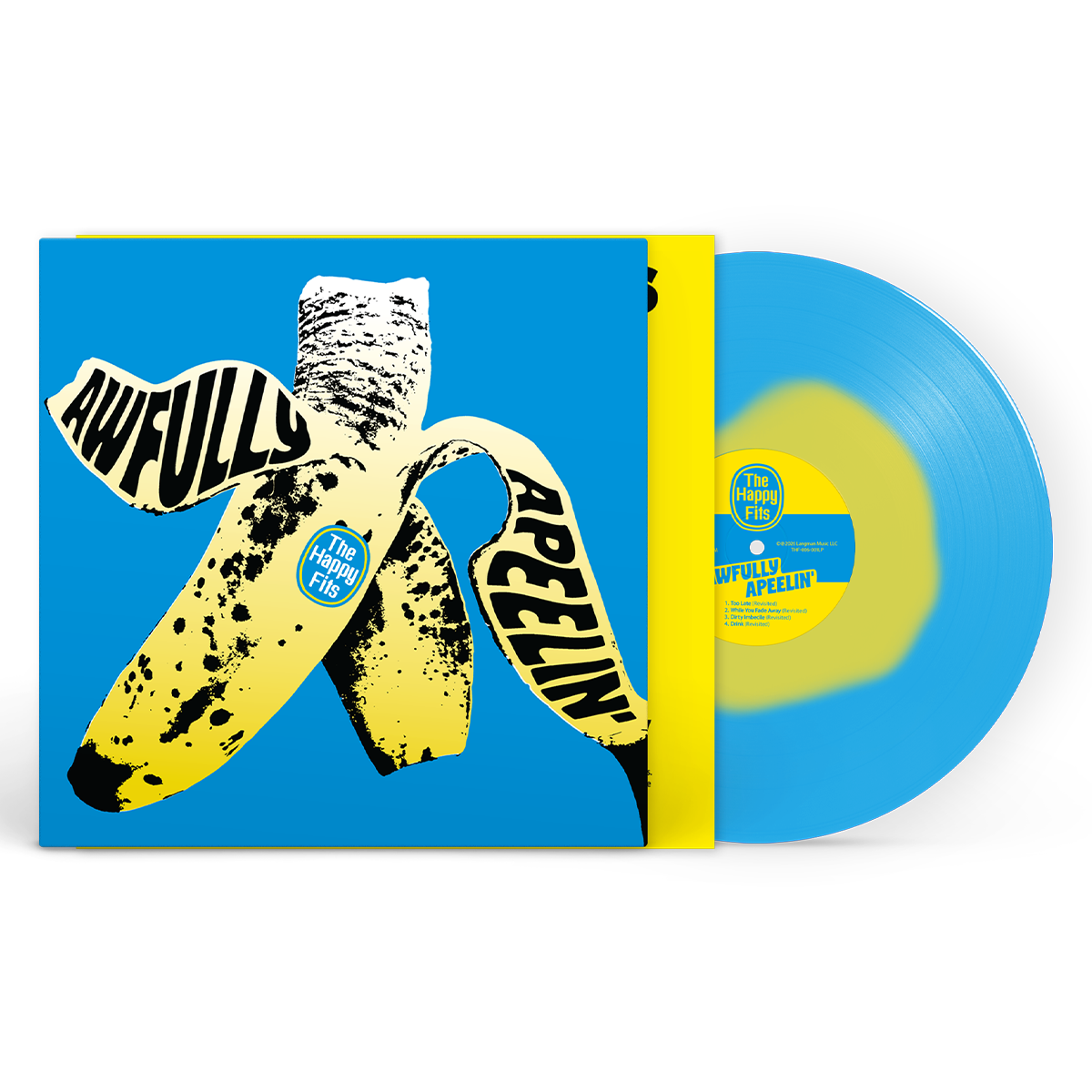 The Happy Fits - Awfully Apeelin' (Blue & Yellow Marble Vinyl) Vinyl > LP Diamond City NEW NEW