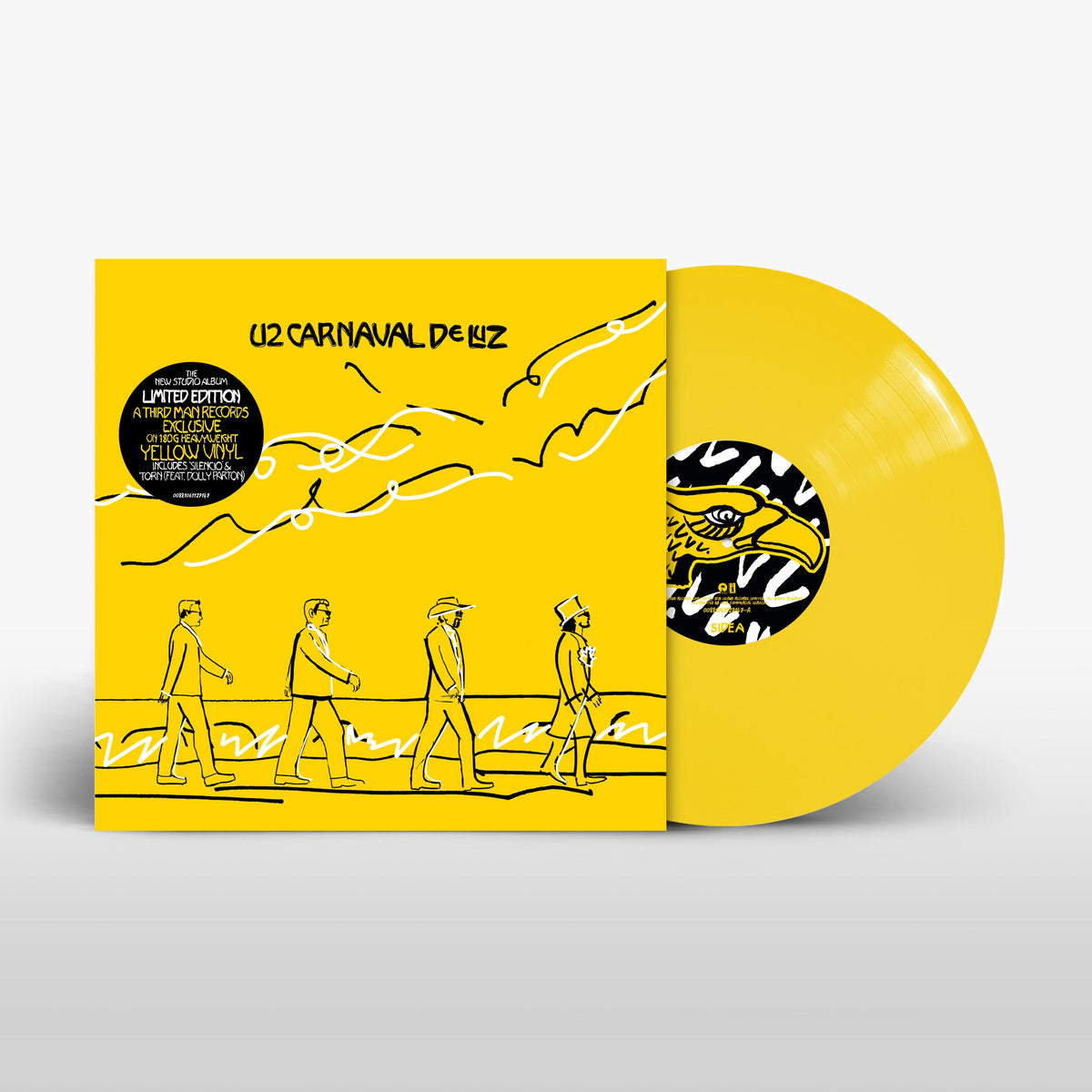 U2 - Carnaval De Luz (Indie Exclusive Yellow Vinyl)