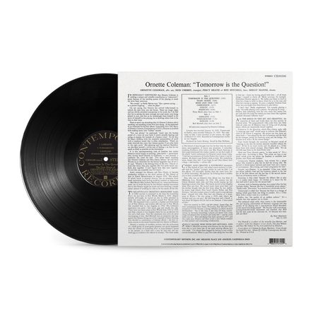 Ornette Coleman - Tomorrow Is The Question! (Contemporary Records Acoustic Sounds Series) Vinyl > LP Craft Recordings
