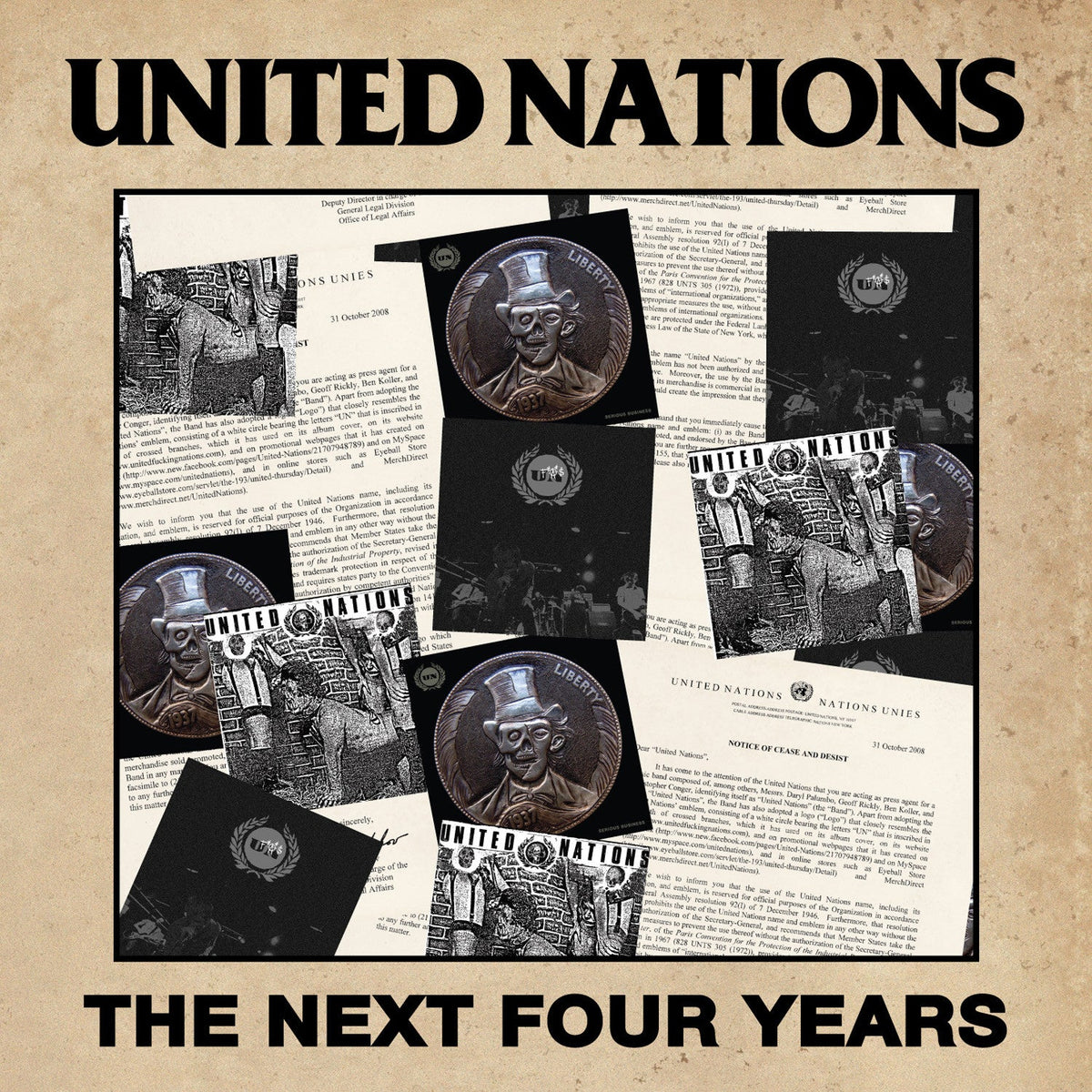 United Nations - The Next Four Years (Black Vinyl) Vinyl > LP Temporary Residence Limited NEW NEW
