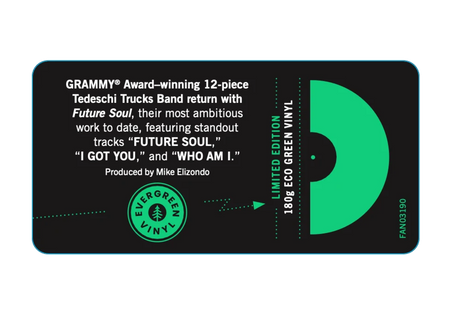 Tedeschi Trucks Band - Future Soul (Evergreen Vinyl Exclusive Eco Green Vinyl) - Evergreen Vinyl Exclusive sticker