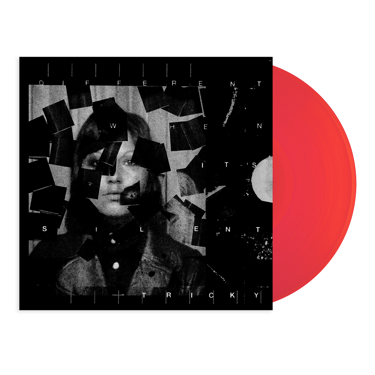 Tricky - Different When It's Silent (Indie Exclusive Transparent Red Vinyl)