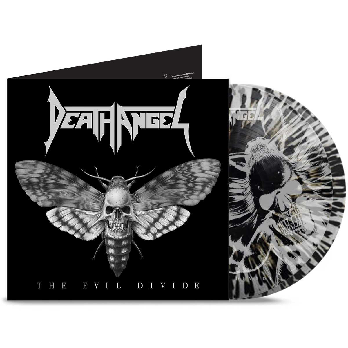 Death Angel - The Evil Divide (Indie Exclusive Clear & Black Splatter Vinyl) Vinyl > LP Nuclear Blast NEW NEW