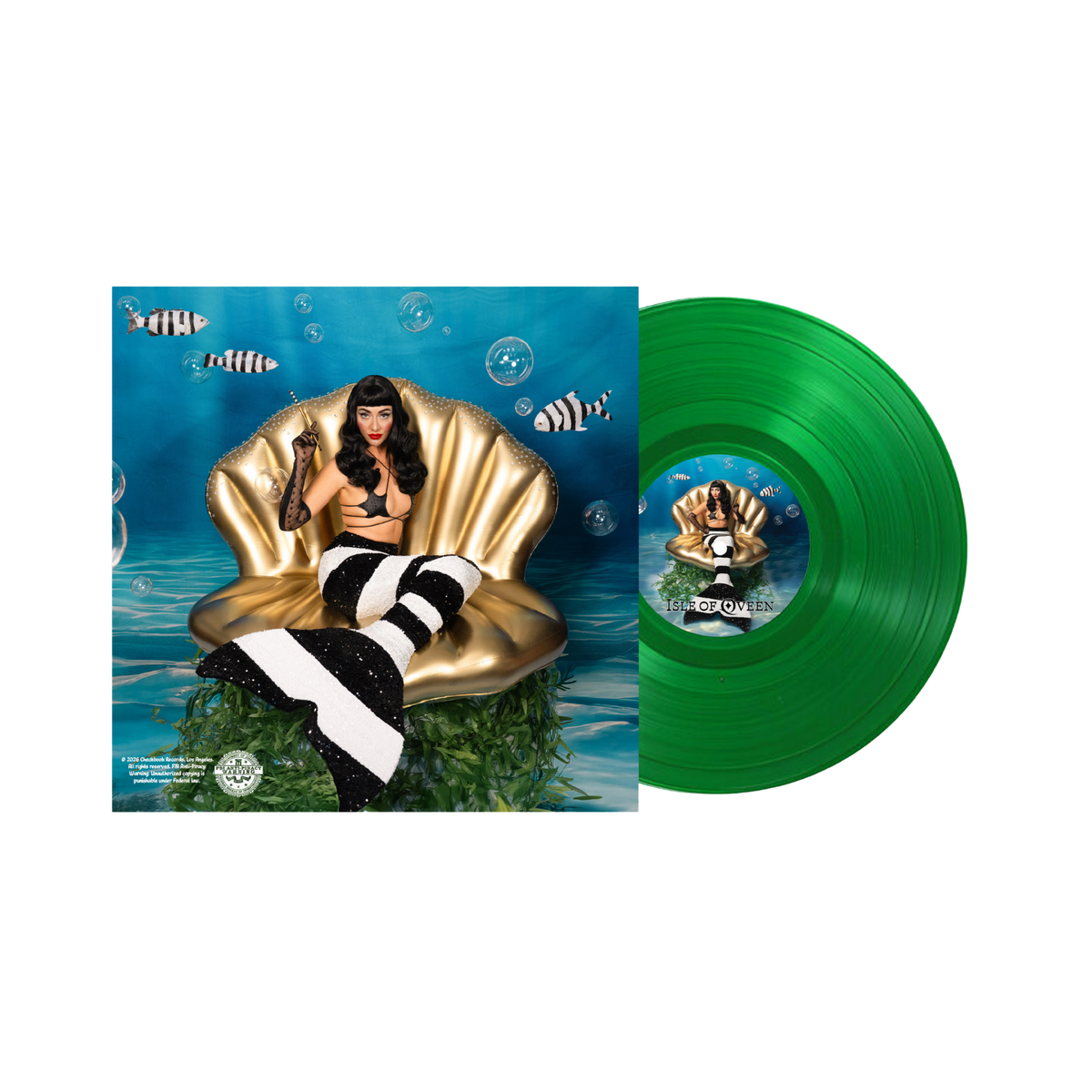 Qveen Herby - Alchemist/Isle Of Qveen (Green Vinyl) Vinyl > LP Checkbook Records