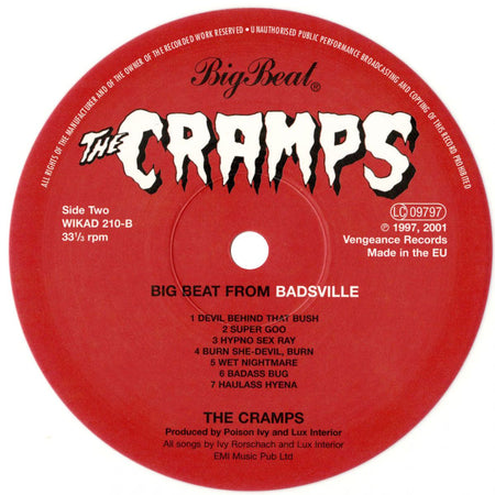 The Cramps - Big Beat from Badsville (White Vinyl)