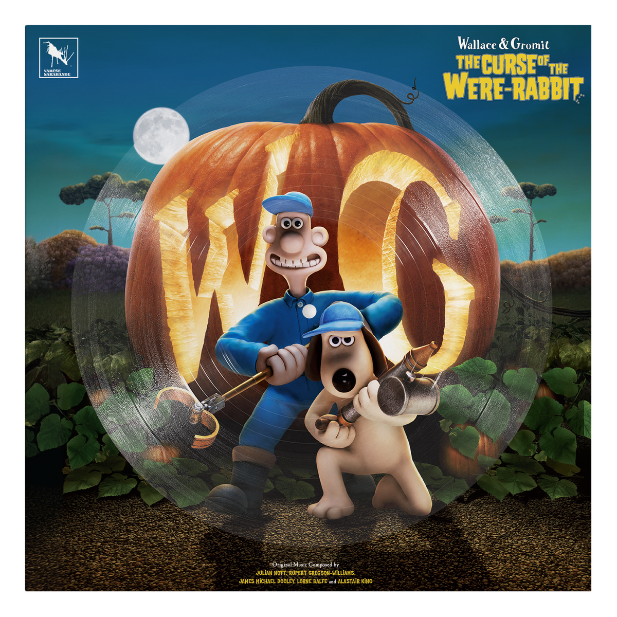 Julian Nott, Rupert Gregson-Williams, James Michael Dooley, Lorne Balfe & Alastair King - Wallace & Gromit: The Curse Of The Were-Rabbit (Picture Disc)