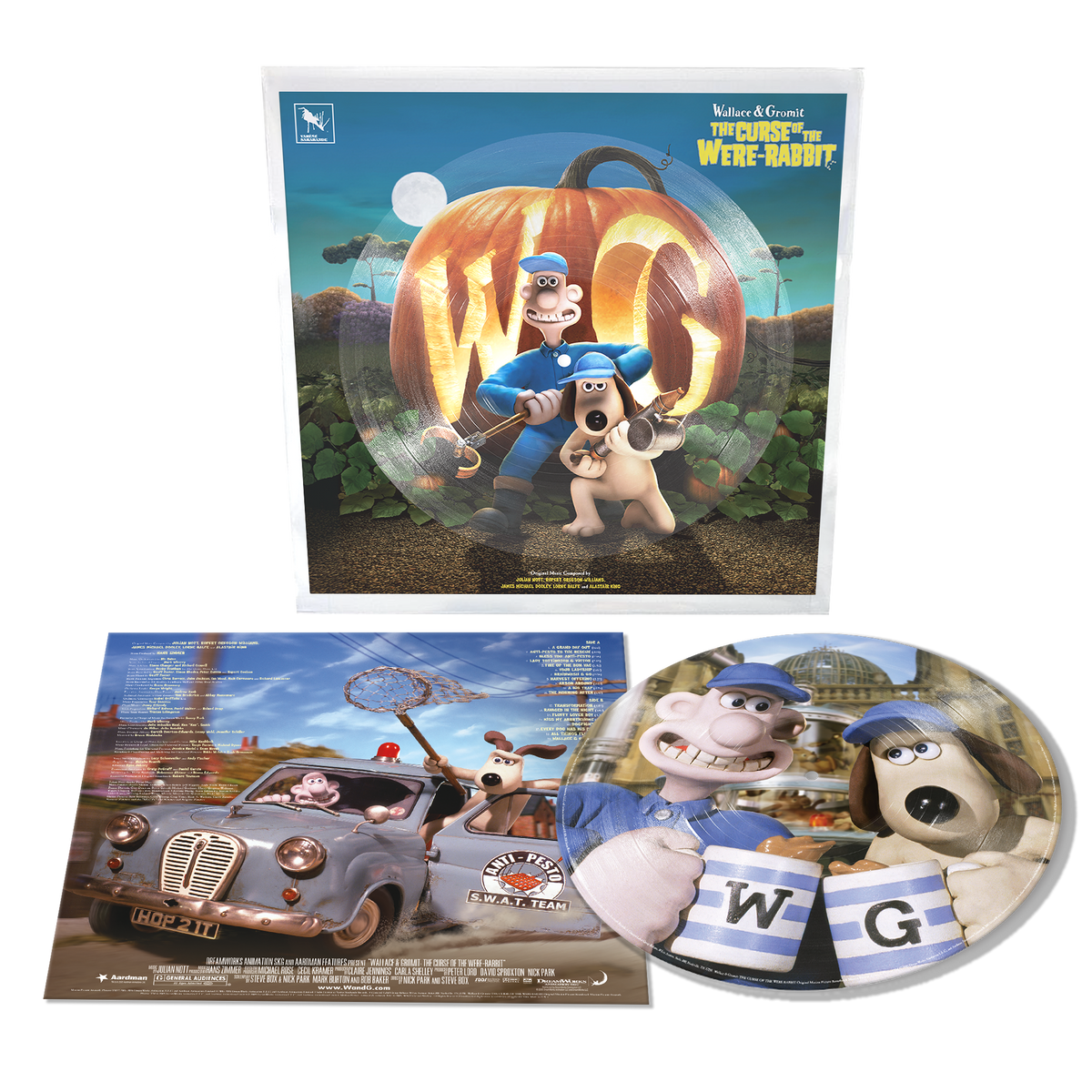 Julian Nott, Rupert Gregson-Williams, James Michael Dooley, Lorne Balfe & Alastair King - Wallace & Gromit: The Curse Of The Were-Rabbit (Picture Disc)