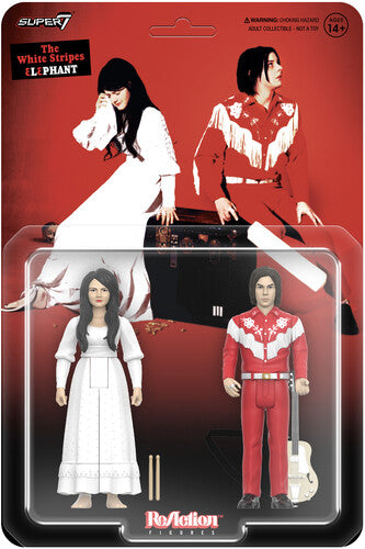 Super7 - The White Stripes Elephant 2-Pack Action Figures