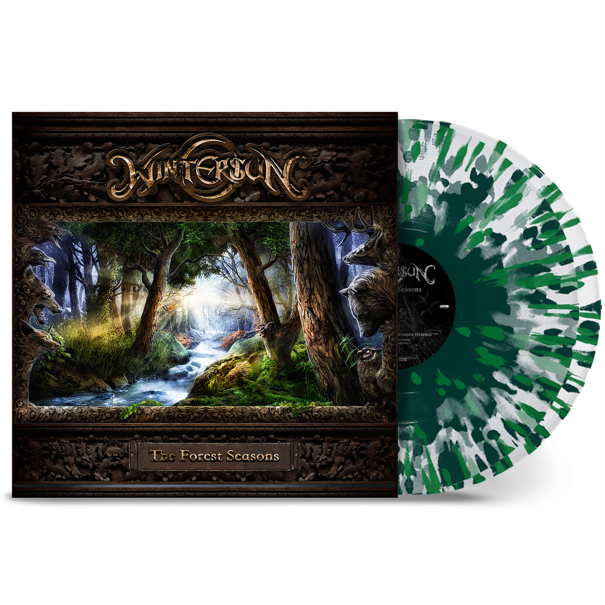 Wintersun - The Forest Seasons (Clear With Green Splatter Vinyl) Vinyl > LP Nuclear Blast Records NEW NEW
