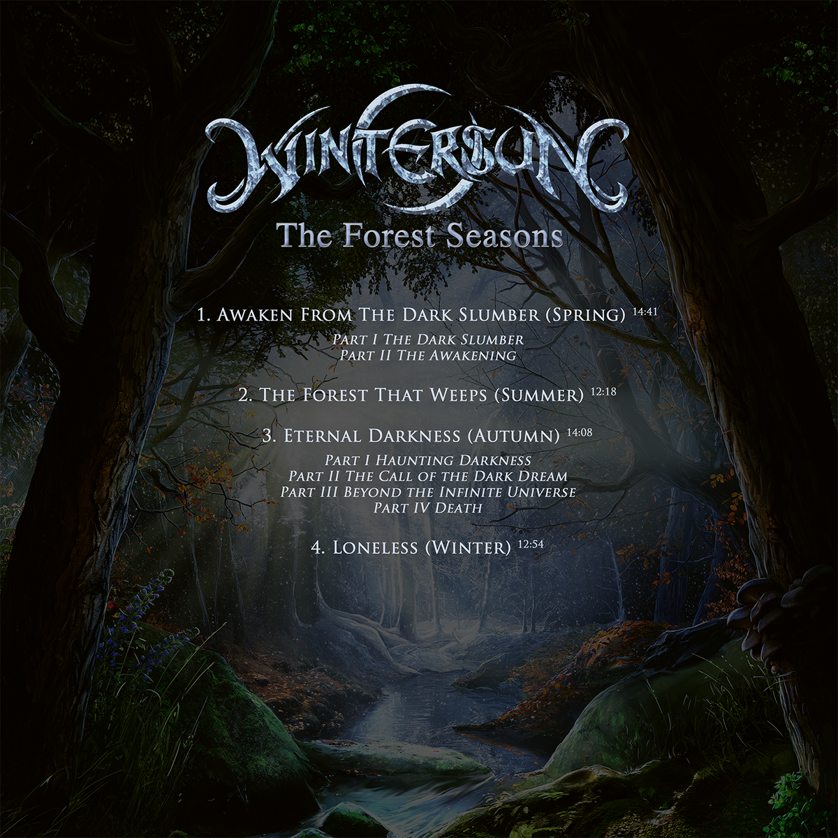 Wintersun - The Forest Seasons (Clear With Green Splatter Vinyl) Vinyl > LP Nuclear Blast Records