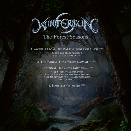 Wintersun - The Forest Seasons (Clear With Green Splatter Vinyl) Vinyl > LP Nuclear Blast Records