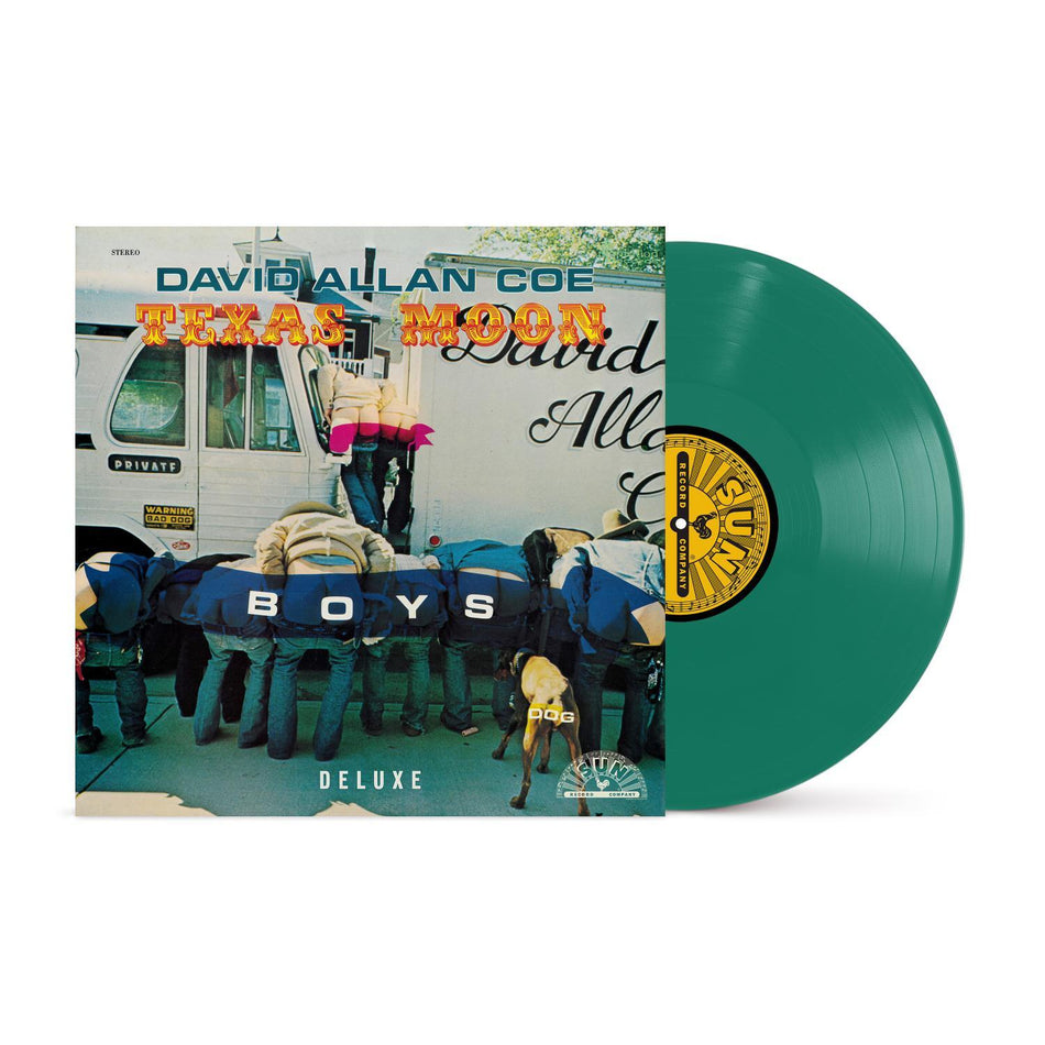 David Allan Coe - Texas Moon (Transparent Emerald Green Vinyl) Vinyl > LP Sun Records NEW NEW