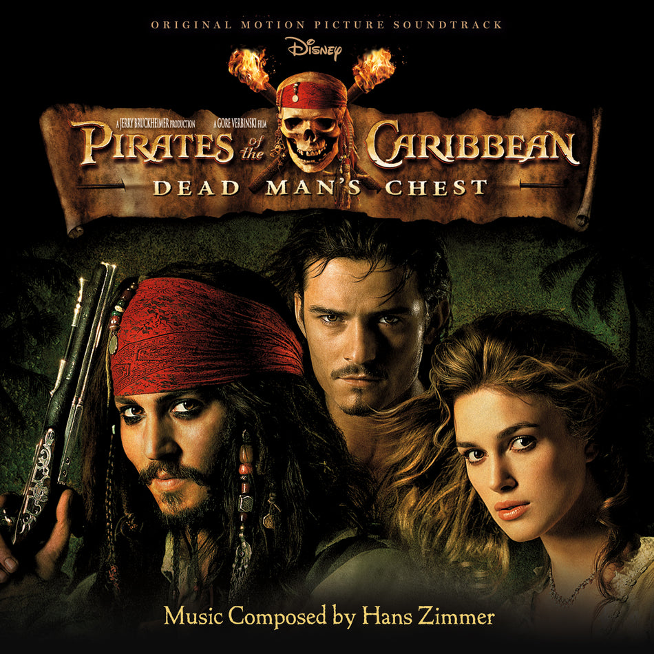 Hans Zimmer - Pirates Of The Caribbean: Dead Man's Chest (Bottle Clear Vinyl) Vinyl > LP Walt Disney Records