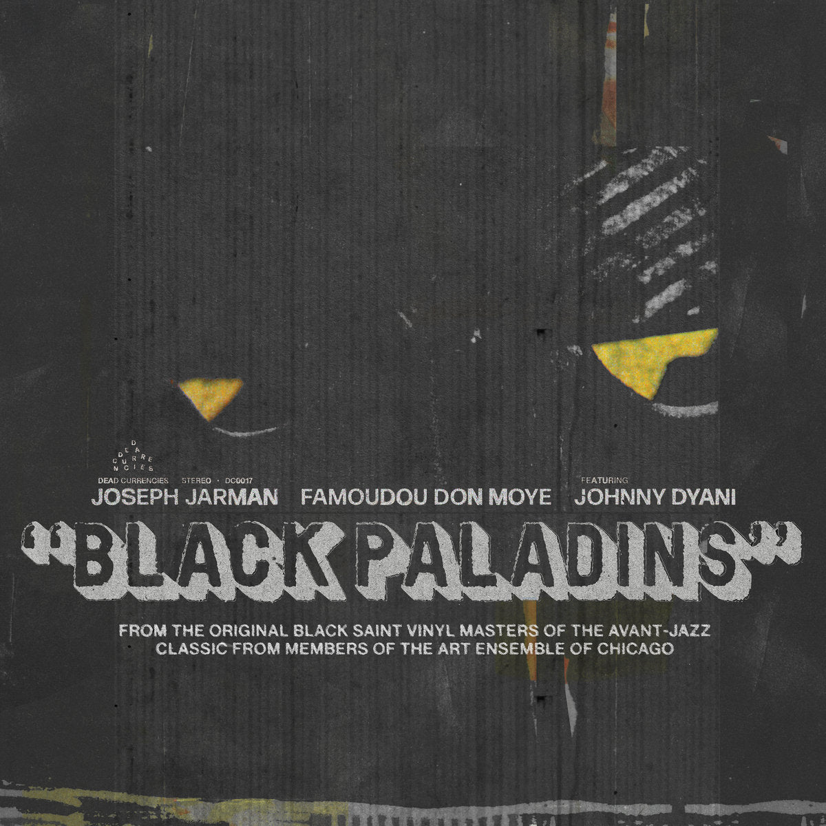 [PREORDER] Joseph Jarman & Don Moye - Black Paladins Preorder Dead Currencies 2026 / US / Indie Exclusive White & Black Smoke Vinyl LP / Dead Currencies NEW NEW