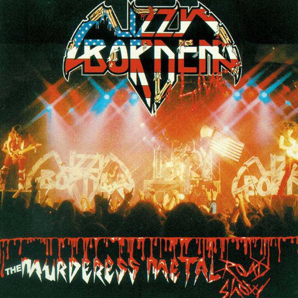 Lizzy Borden - The Murderess Metal Road Show (Indie Exclusive Red & Blue Vinyl) Vinyl Brutal Planet