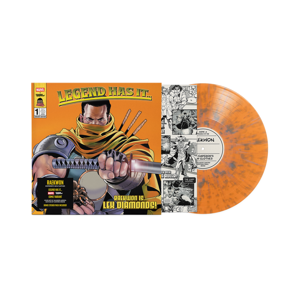 Raekwon - The Emperor's New Clothes (Orange Vinyl, Marvel Legend Has It Series)
