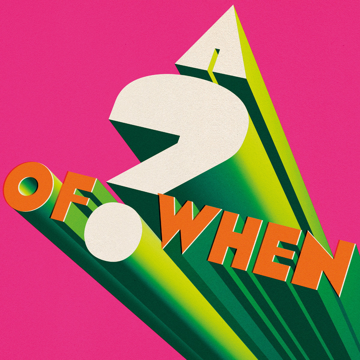 [PREORDER] Panda Bear & Sonic Boom - A ? of WHEN Preorder Domino 2026 / US / Indie Exclusive Pink Bio Vinyl LP / Domino NEW NEW