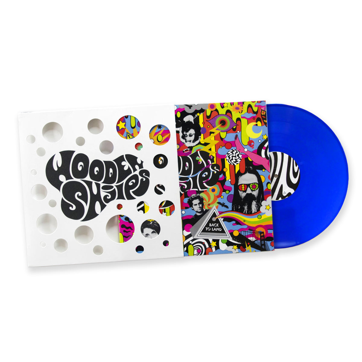 Wooden Shjips - Back To Land (Indie Exclusive Opaque Blue Vinyl)