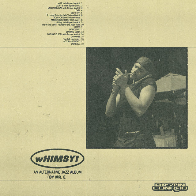 [PREORDER] Destin Conrad - Whimsy! Preorder Above Ground/EMPIRE 2026 / US / Clear With Green & Gold Vinyl LP (Deluxe, Gatefold) / Above Ground NEW NEW