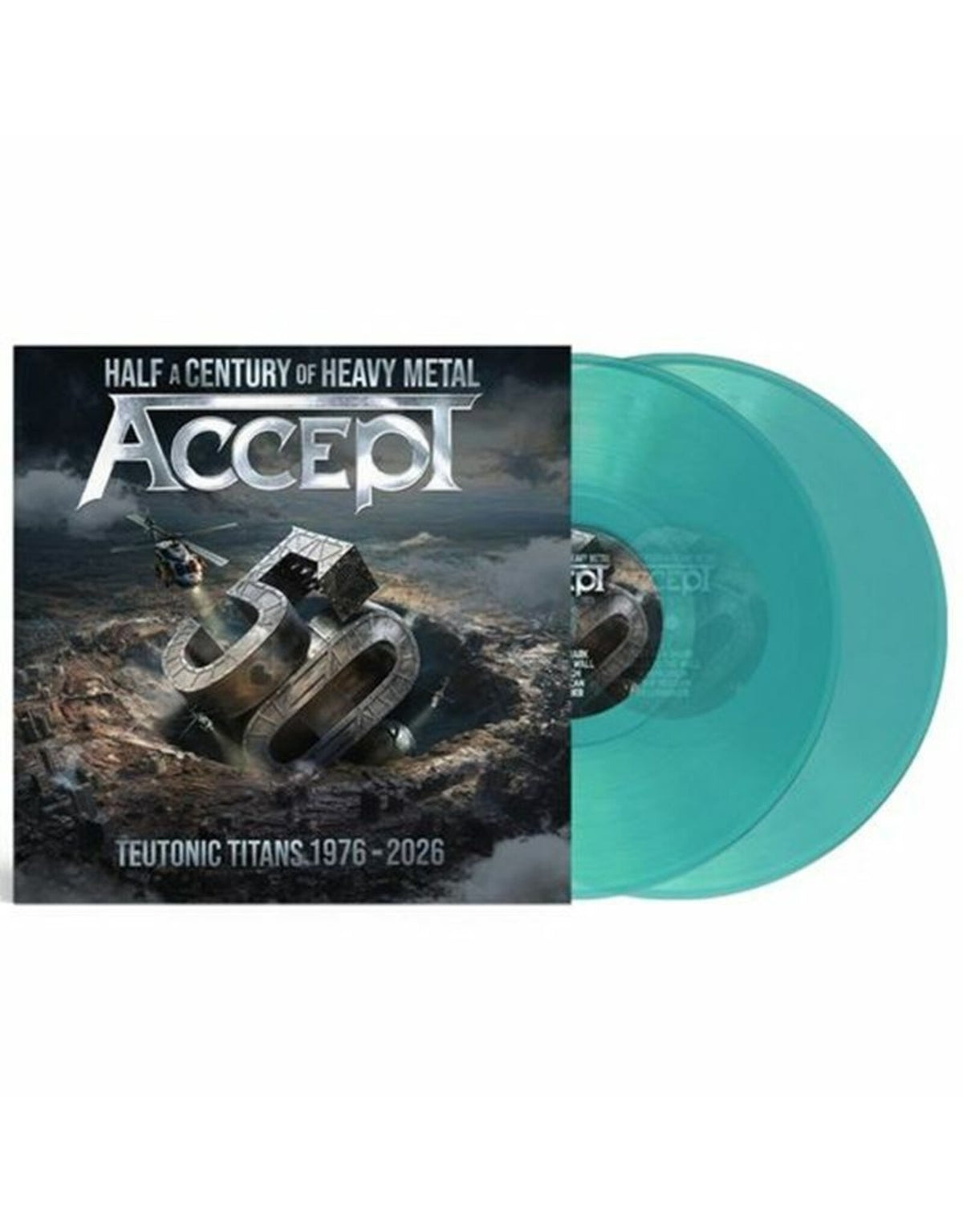 Accept - Teutonic Titans 1976-2026 (Turquoise Vinyl) Vinyl > LP Napalm Records NEW NEW