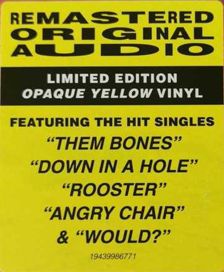 Alice in Chains - Dirt (Yellow Vinyl) Vinyl Sony Import