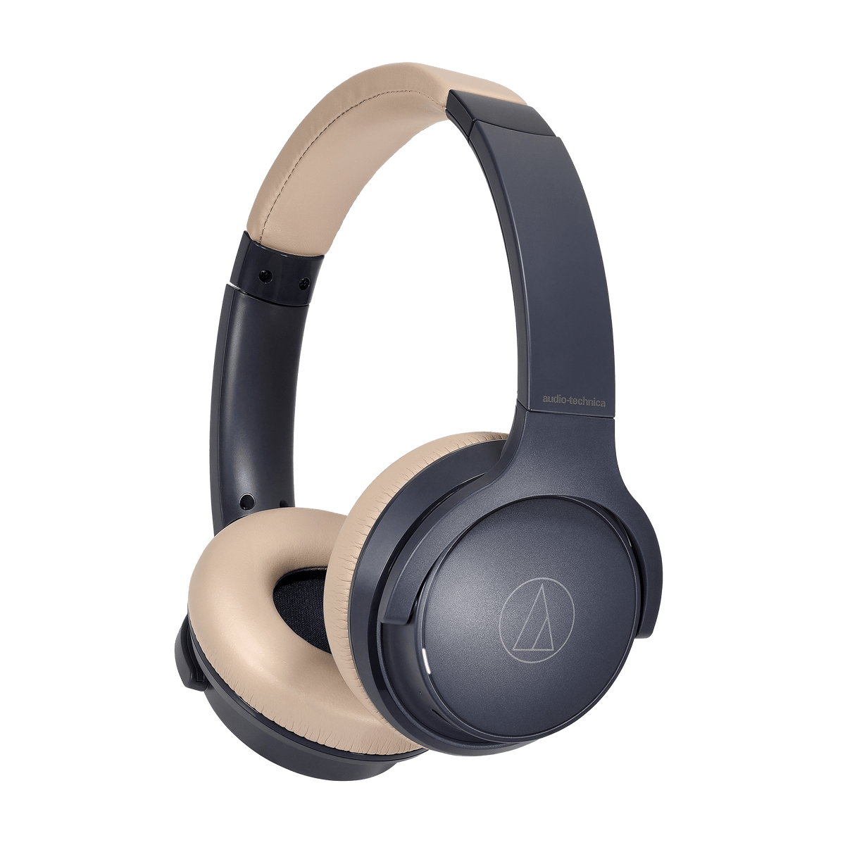 Audio-Technica ATH-S220BT wireless on-ear headphones in Navy Blue/Gray