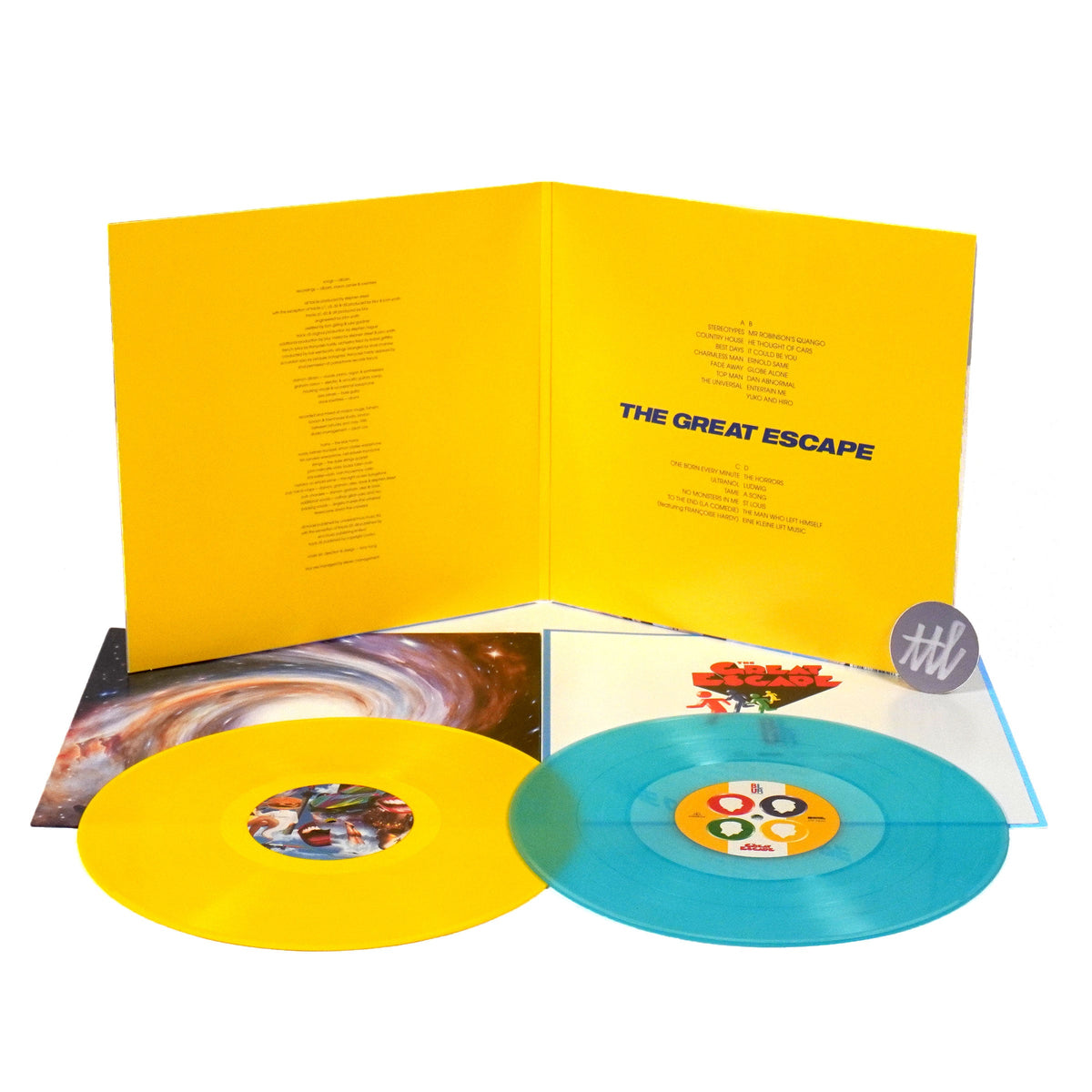 Blur - The Great Escape (Yellow & Turquoise Vinyl) Vinyl > LP Parlophone