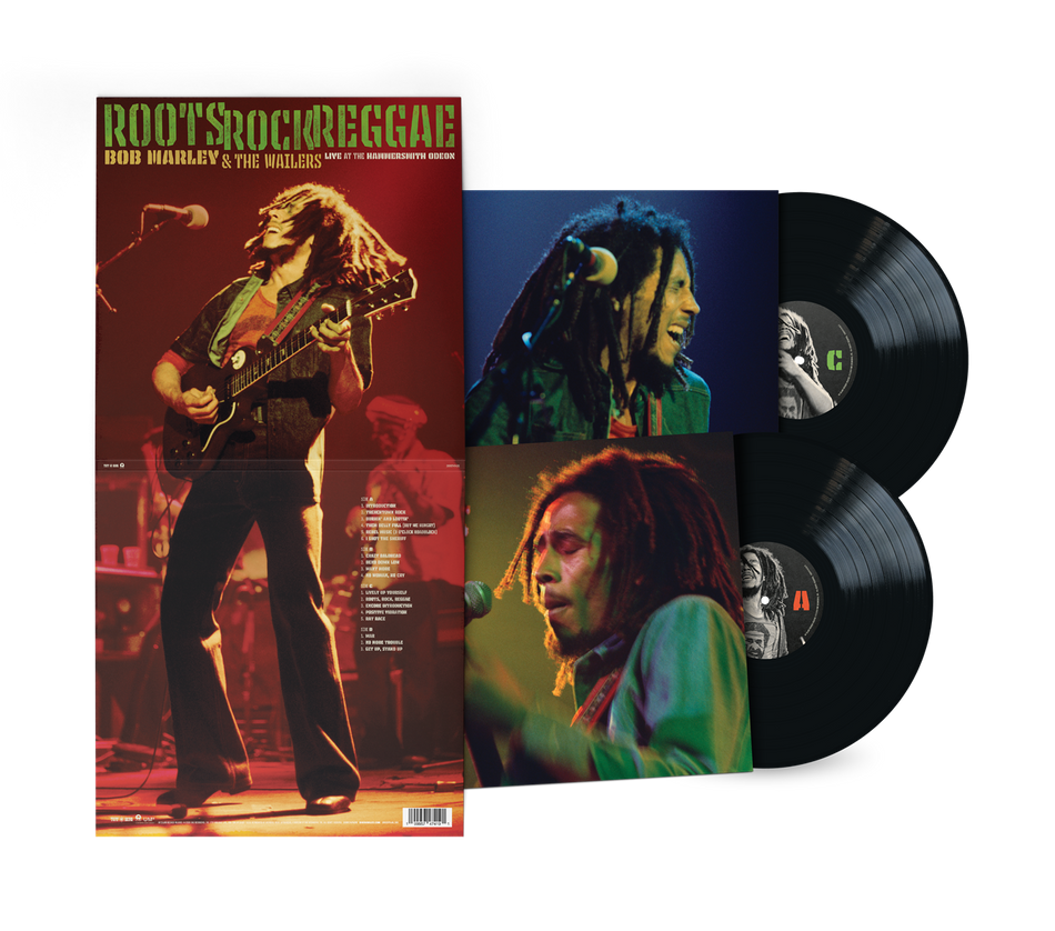 [PREORDER] Bob Marley & The Wailers - Roots, Rock, Reggae: Live at the Hammersmith Odeon Preorder Tuff Gong / Island 2026 / US / 180g Black 2LP / Tuff Gong / Island NEW NEW