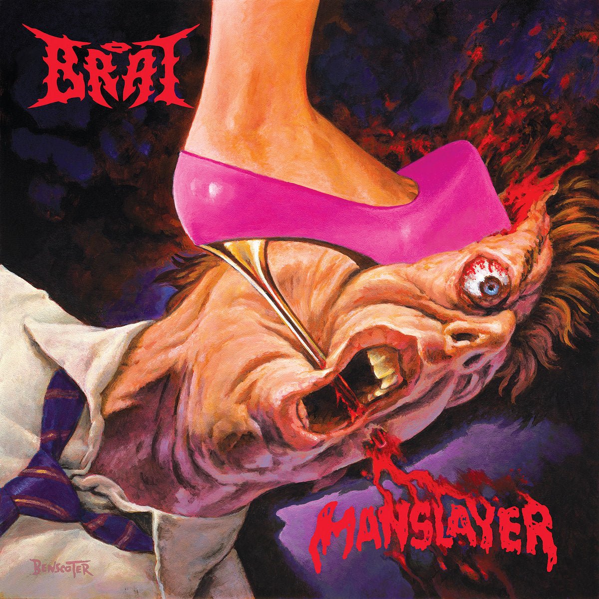 Brat - Manslayer (Black Splatter Vinyl)