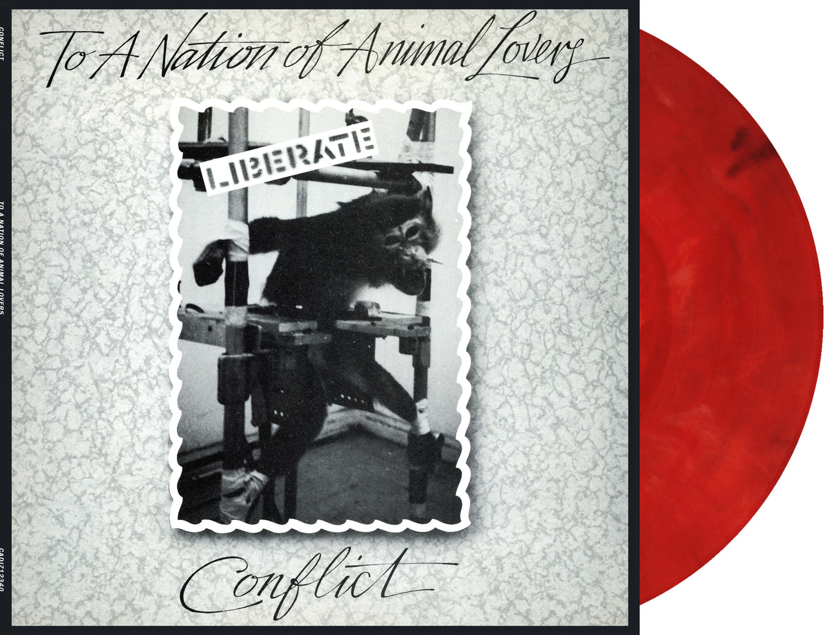 Conflict - To A Nation Of Animal Lovers (Eco Cherry Vinyl)
