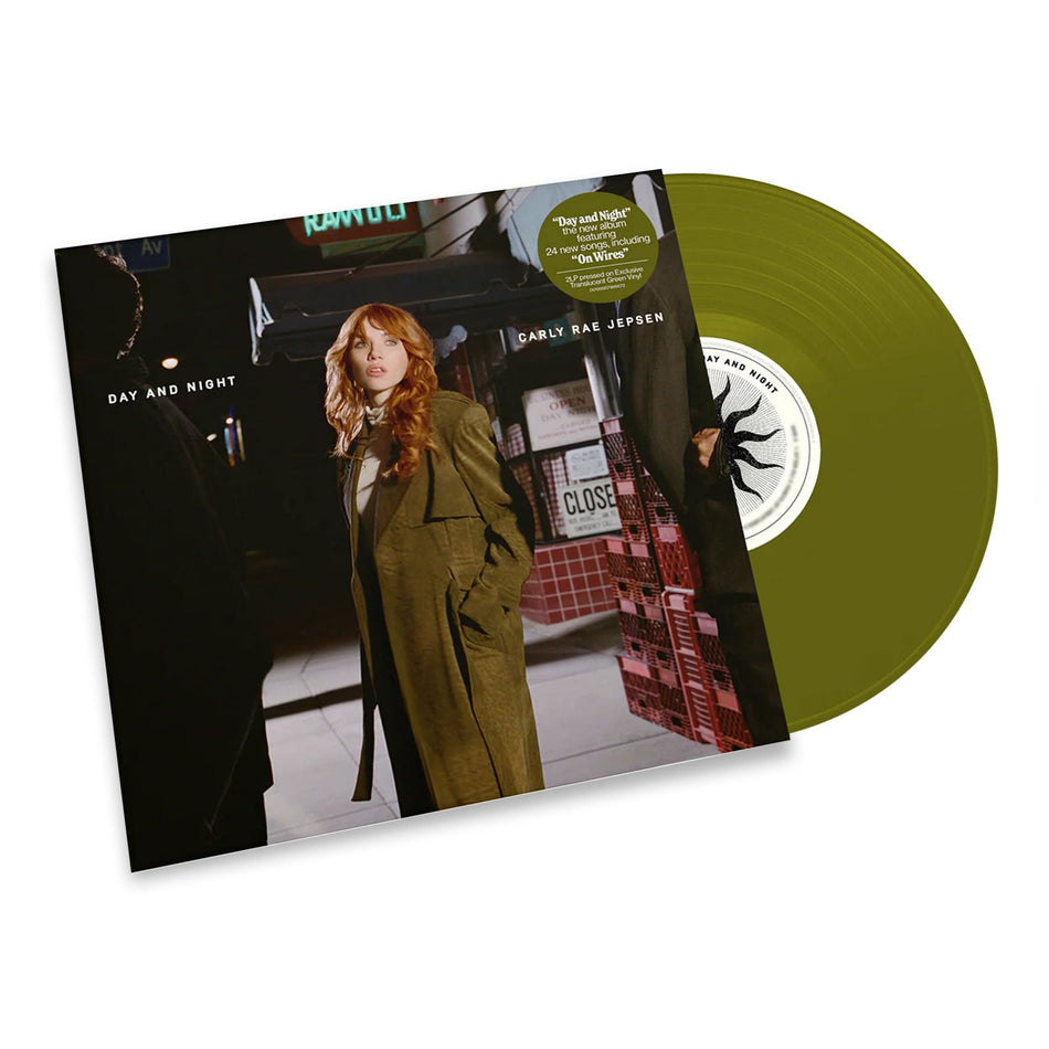 Carly Rae Jepsen - Day and Night (Indie Exclusive Translucent Forest Green Vinyl) Vinyl Silent Records