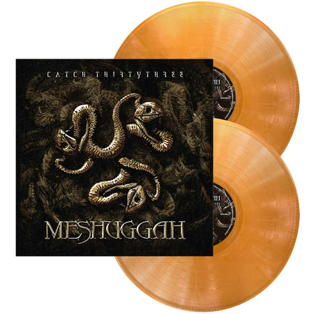 Meshuggah - Catch Thirtythree (Gold & White Marble 20th Anniversary Vinyl) Vinyl > LP Reigning Phoenix Mus NEW NEW