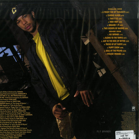 Common - Can I Borrow A Dollar? (Transparent Vinyl) back cover