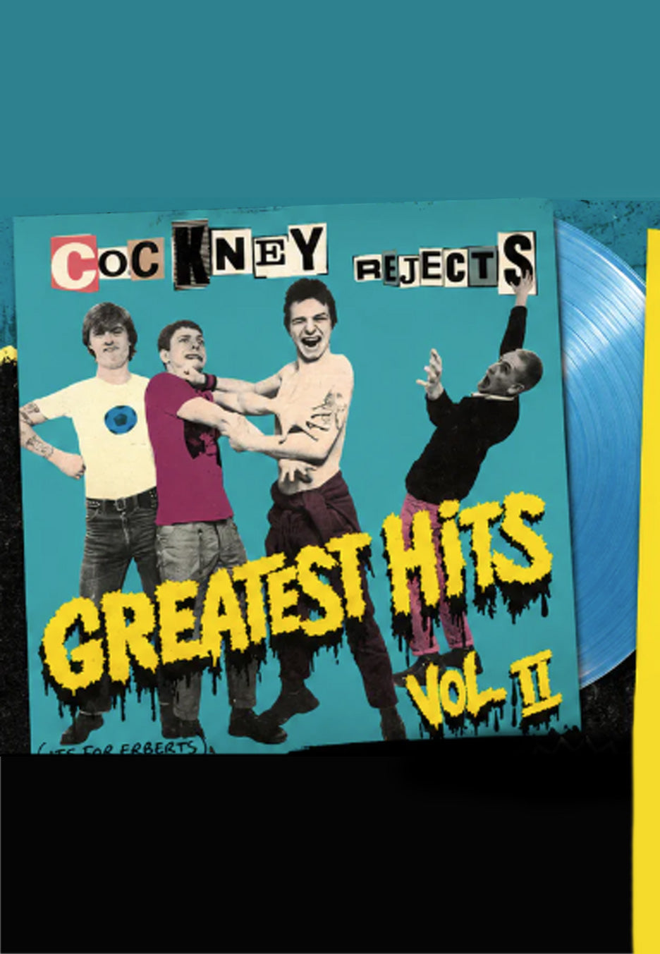 Cockney Rejects - Greatest Hits Vol. II (Sky Blue Vinyl) Vinyl > LP Cadiz Music NEW NEW