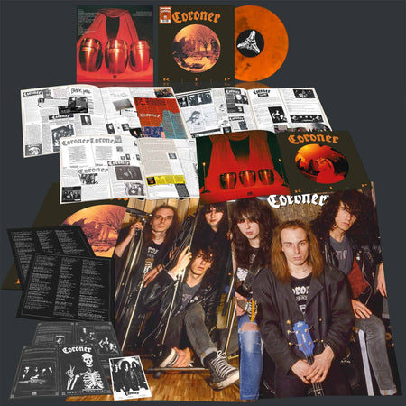 Coroner - R.I.P. (Orange Smoke & Marbled Vinyl) Vinyl > LP High Roller Records NEW NEW