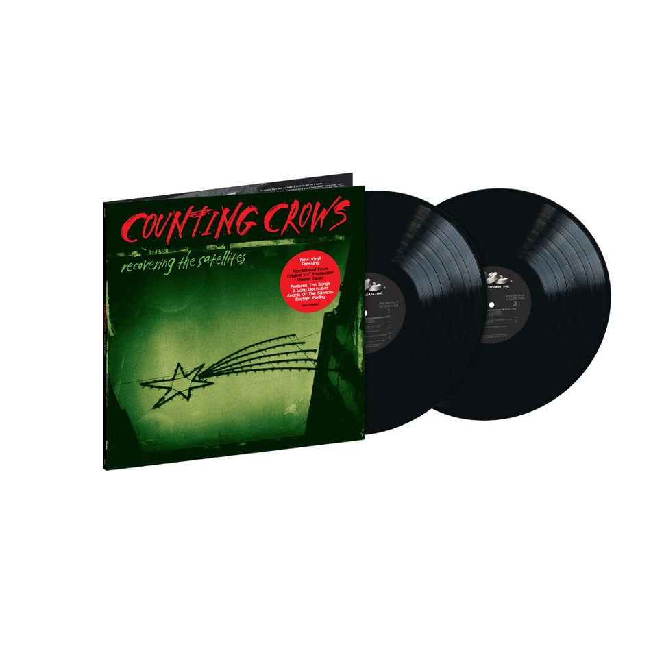 Counting Crows - Recovering The Satellites (Black Vinyl) Vinyl > LP Geffen Records NEW NEW