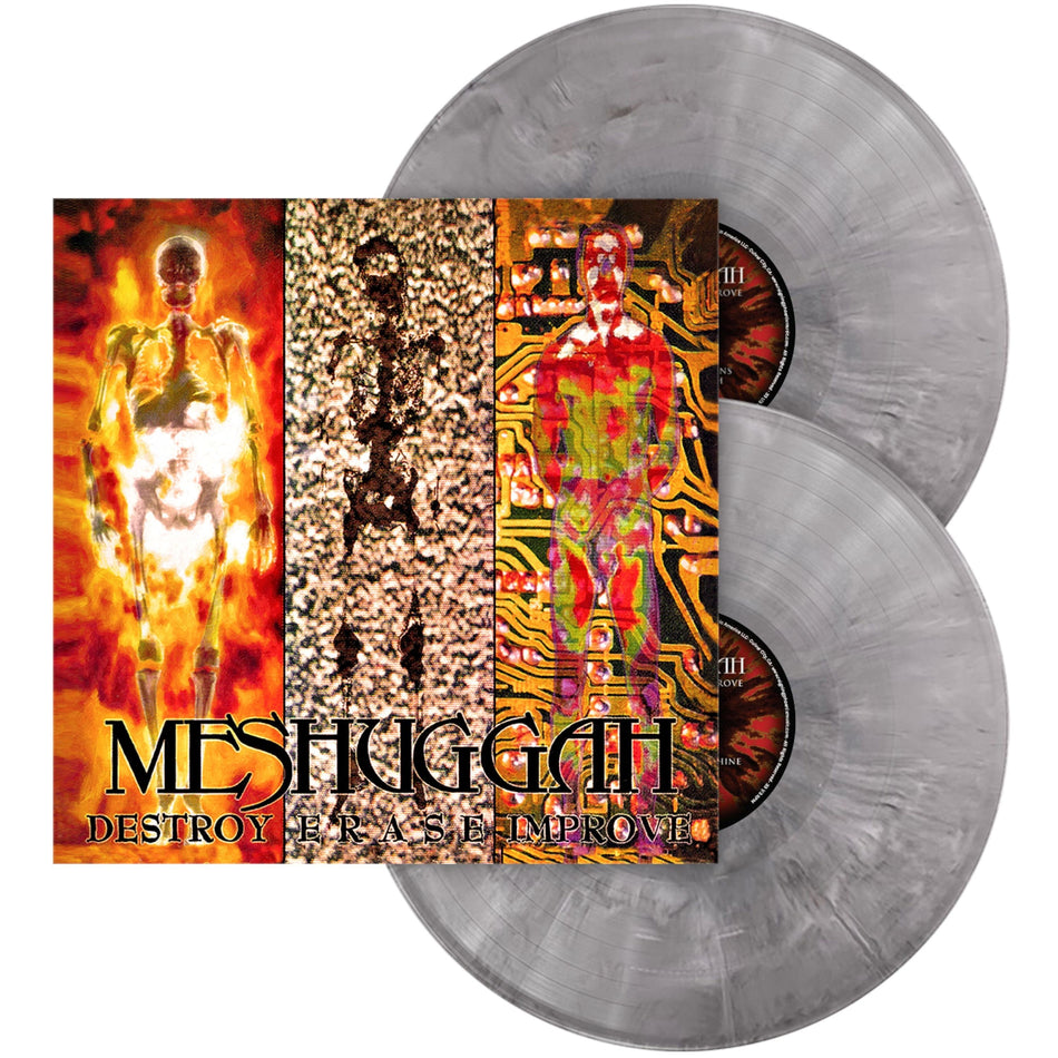 Meshuggah - Destroy Erase Improve (Gray, Black & White Marble 30th Anniversary Vinyl) Vinyl > LP Reigning Phoenix Mus NEW NEW