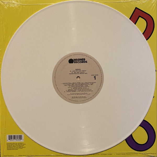 Devo - Q: Are We Not Men? A: We Are Devo! (White Vinyl)
