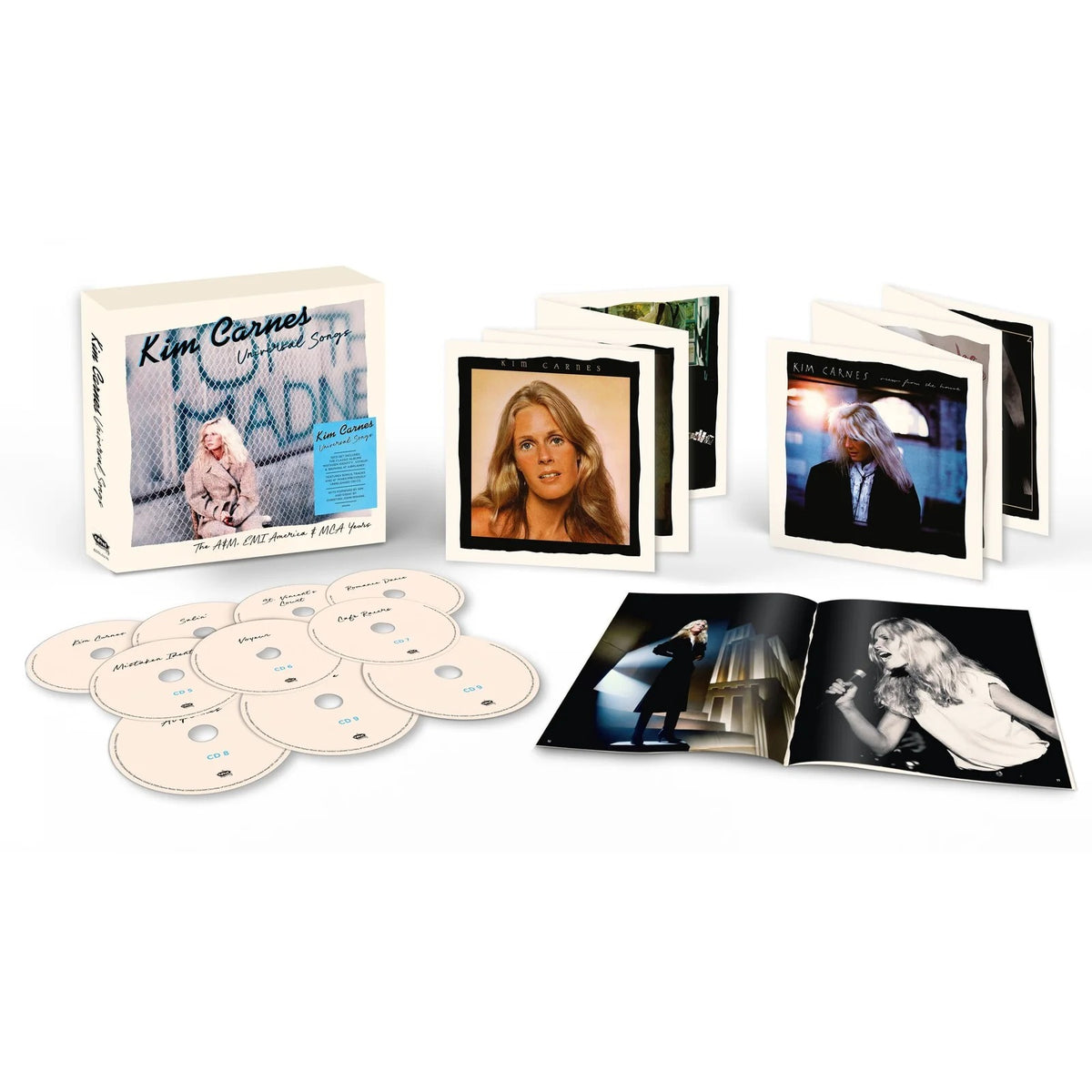 Kim Carnes - Universal Songs: The A&M, EMI America & MCA Years (Deluxe 10CD Box Set) CD > Box Set Edsel Records