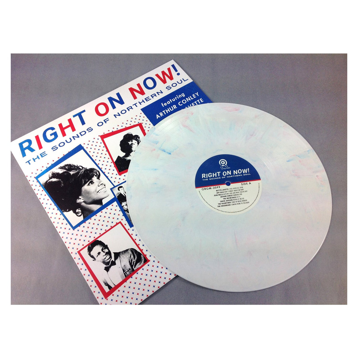 Various Artists - Right On Now! The Sounds Of Northern Soul (White With Red & Blue Swirl Vinyl) Vinyl > LP ORG Music