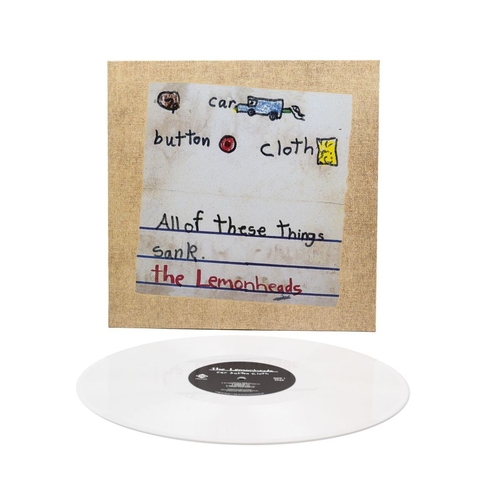 [PREORDER] The Lemonheads - Car Button Cloth (30th Anniversary Edition) Preorder Fire Records 2026 / White Vinyl LP / Fire Records NEW NEW