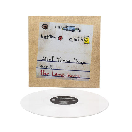 [PREORDER] The Lemonheads - Car Button Cloth (30th Anniversary Edition) Preorder Fire Records 2026 / White Vinyl LP / Fire Records NEW NEW