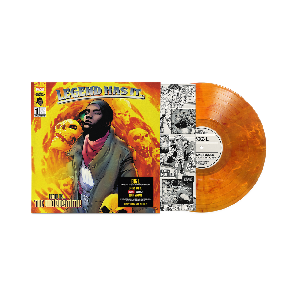 Big L - Harlem's Finest: Return Of The King (Orange Marble Vinyl, Marvel Legend Has It Series)
