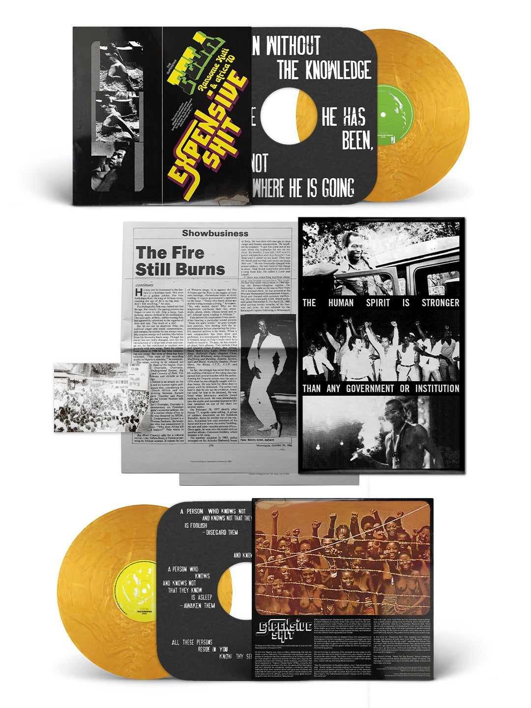 Fela Kuti - Expensive Shit (Gold Nugget 50th Anniversary Vinyl) Vinyl > LP Partisan Records