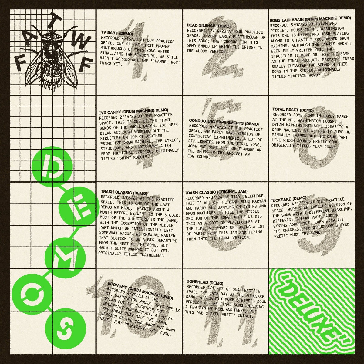 Frankie and the Witch Fingers - Trash Classic (Indie Exclusive Green & Black Splatter Deluxe Vinyl) Vinyl > LP The Reverberation Appreciation Society