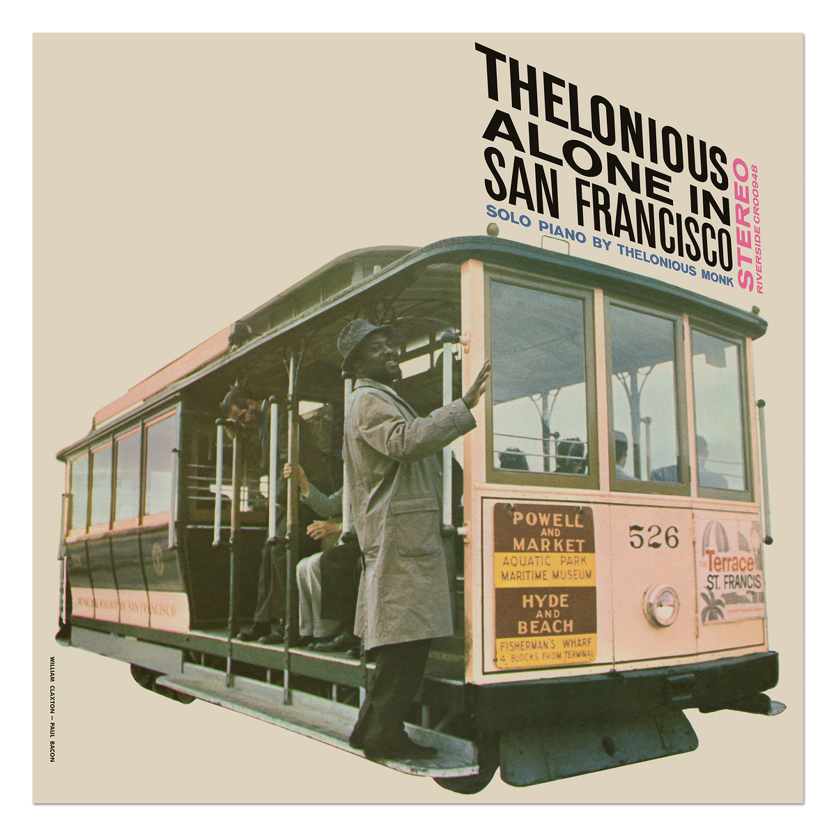 Thelonious Monk - Thelonious Alone in San Francisco (Original Jazz Classics Series Vinyl)