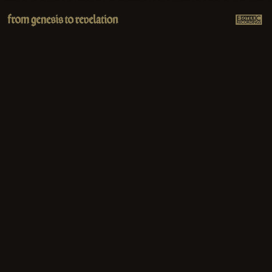 [PREORDER] Genesis - From Genesis To Revelation Preorder Esoteric 2026 / Remixed & Remastered 2CD [Import] / Esoteric NEW NEW