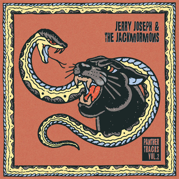 Jerry Joseph & The Jackmormons - Panther Tracks Vol.2 Record Cavity Search Indie Exclusive Orange Smoke Vinyl / Cavity Search NEW NEW